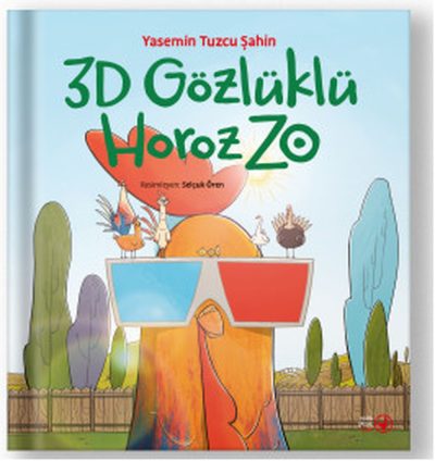 3D Gözlüklü Horoz Zo